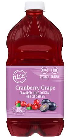 Nice! Cocktail Juice, Cranberry Grape (64 fl oz)