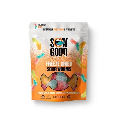 Sow Good Freeze Dried Sour Worms