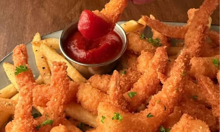 Crispy Shrimp Platter