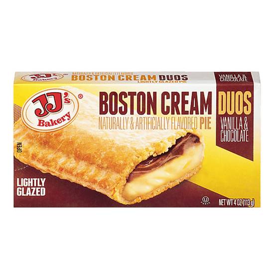 JJ's Bakery Boston Cream Pie 4oz