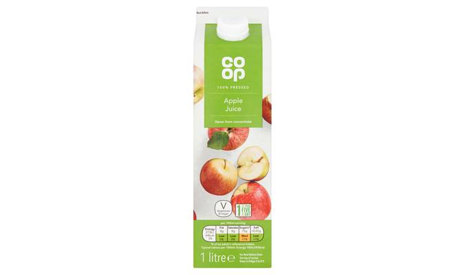 Co-op 100% Pressed Apple Juice 1 Litre