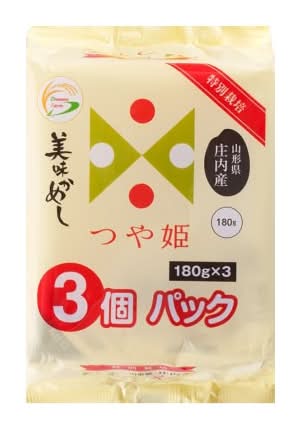 27_ドリームズファーム　美味かめしつや姫（180g×3）