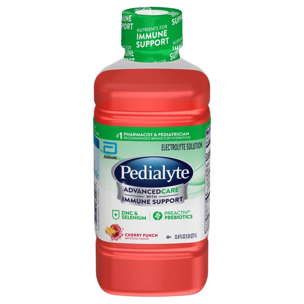 Pedialyte Advancedcare Electrolyte Soluction (33.8 fl oz) (cherry)