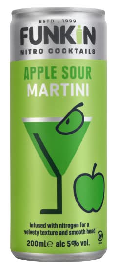Funkin Apple Sour Martini Nitro Cocktails (200ml)