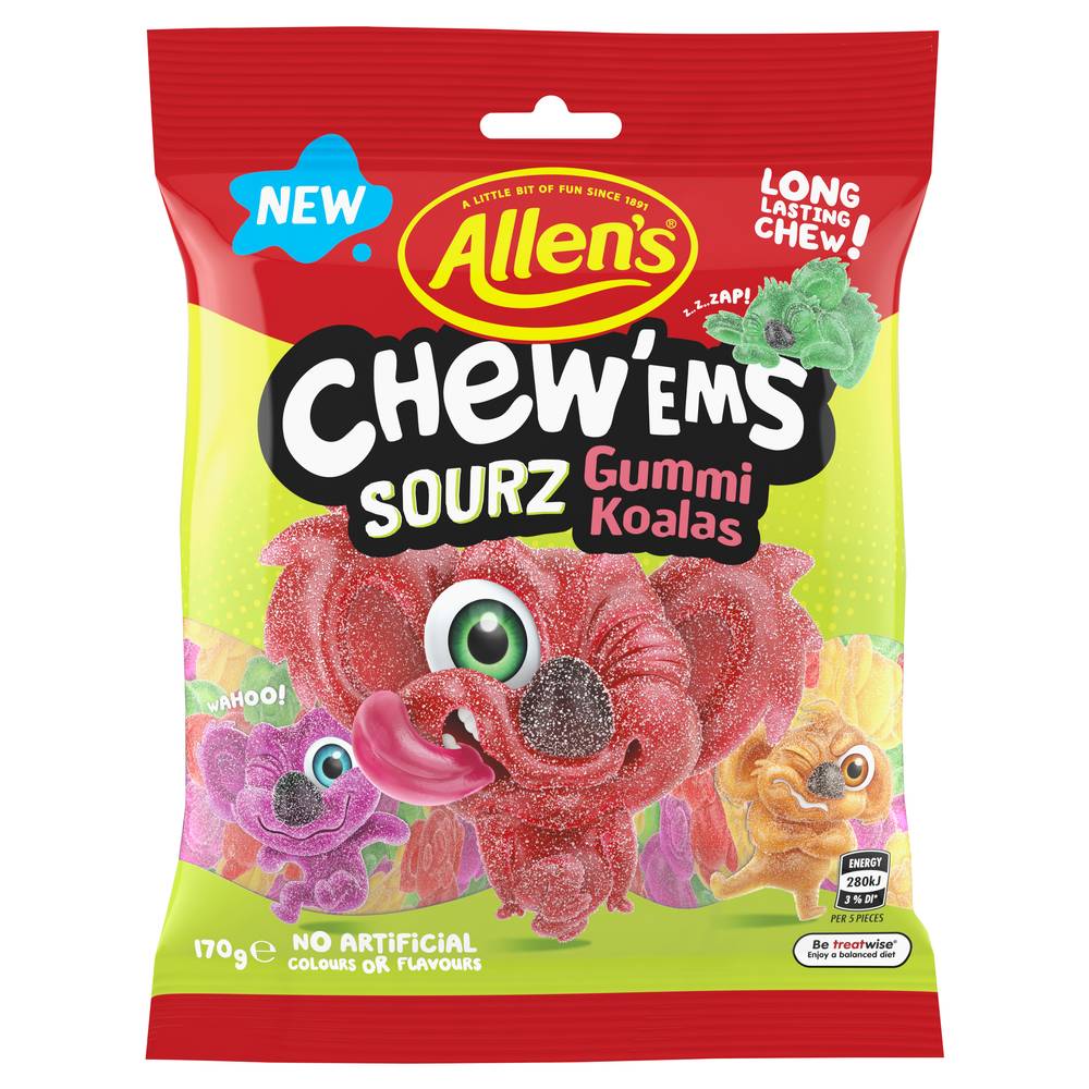Allen's Chew'Ems Sourz Gummi Koalas Delivery Near Me Order Online