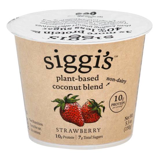 Siggi's Plant-Based Strawberry Coconut Blend Yogurt (5.3 oz)
