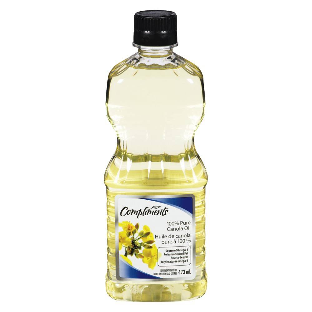 Compliments huile de canola pure à 100% (473 ml) - 100% pure canola oil (473 ml)