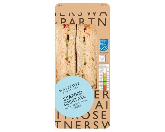 Waitrose Seafood Cocktail Sandwich