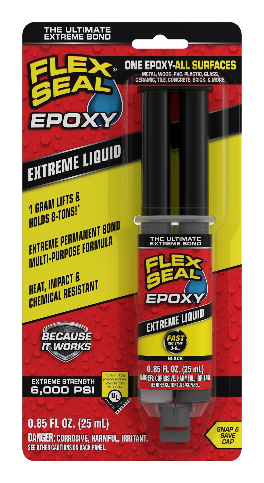 Flex Seal Black Epoxy Adhesive