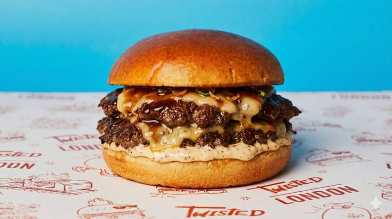 Teriyaki Cheeseburger