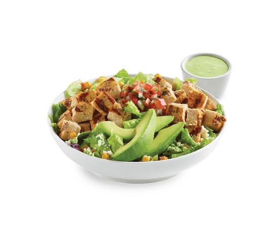 Double Chicken Avocado Salad