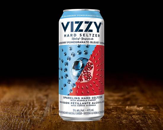 Vizzy Seltzer, Blueberry Pomegranate Vizzy Seltzer, Blueberry Pomegranate