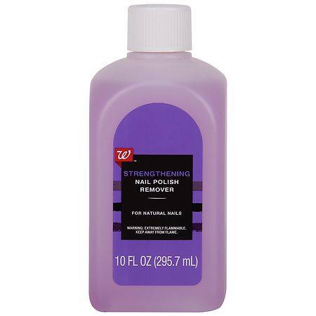 Walgreens Strengthening Nail Polish Remover