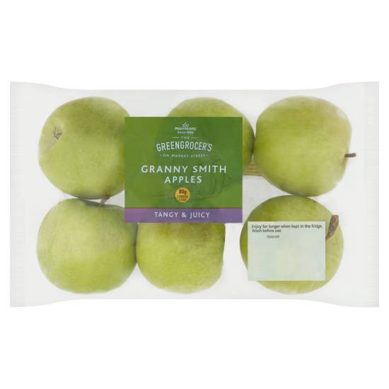 Morrisons The Greengrocer's on Market Street Granny Smith Apples (6 pack)