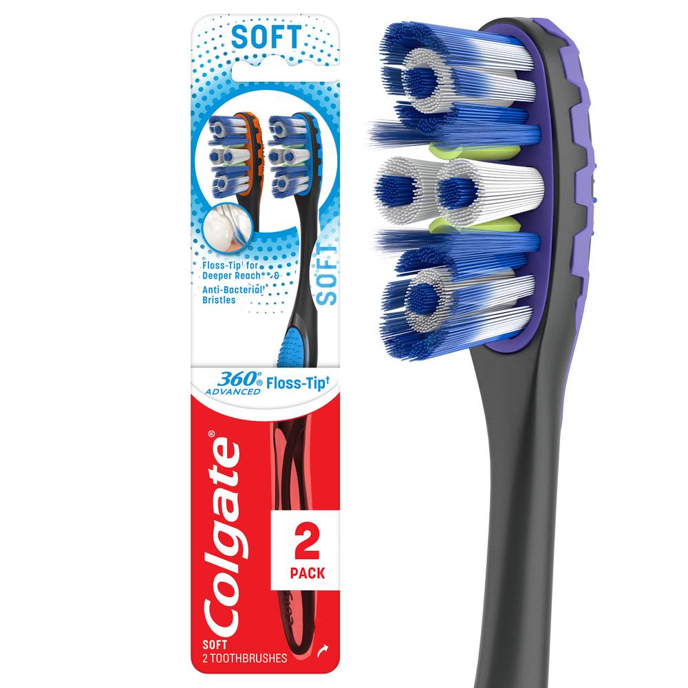 Colgate 360 Advanced Soft Tooth Brush (3.2 oz)