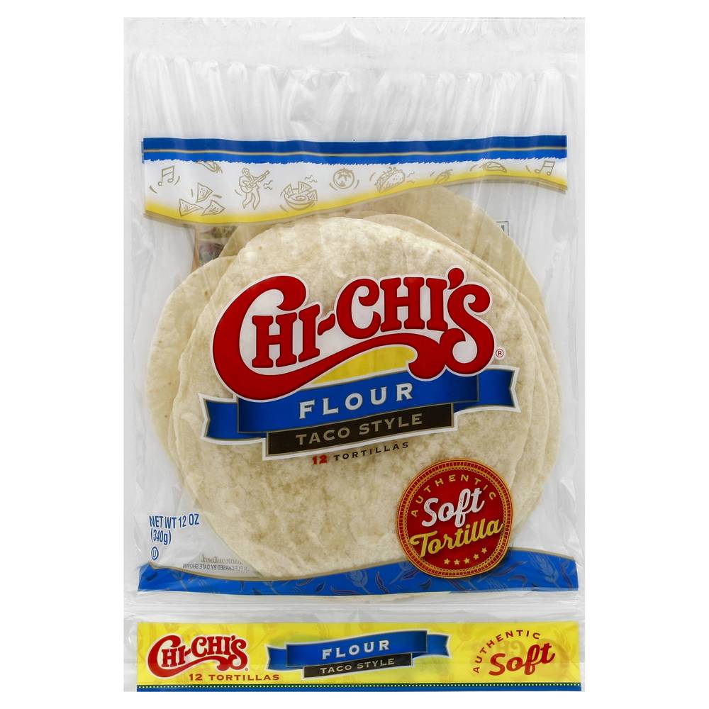 Chi-Chi's Flour Taco Style Tortillas (12 oz)