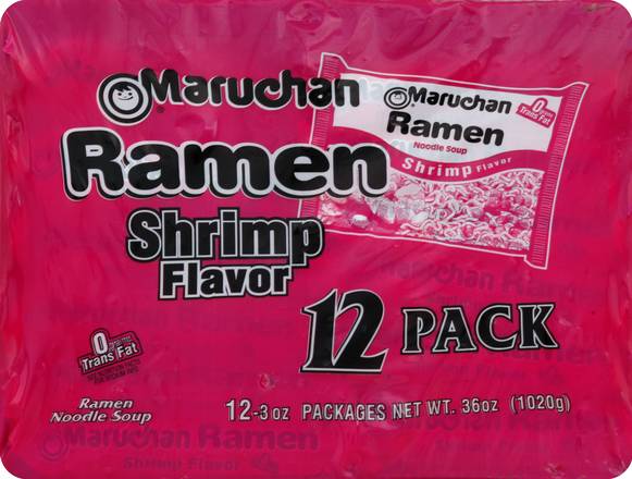 Maruchan Ramen Shrimp Noodle Soup