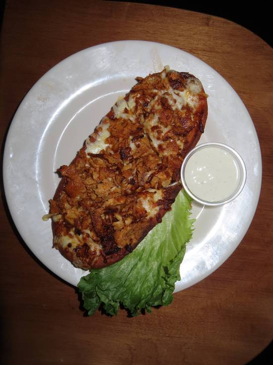 Buffalo Chicken Flatbread Pizza