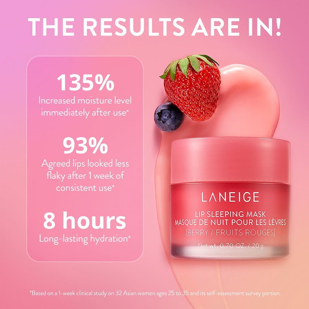 laneige lip sleeping mask intense hydration with vitamin c Laneige Lip Sleeping Mask Grapefruit main image 1