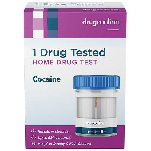 DrugConfirm 1 Drug Cocaine Test - 1.0 ea