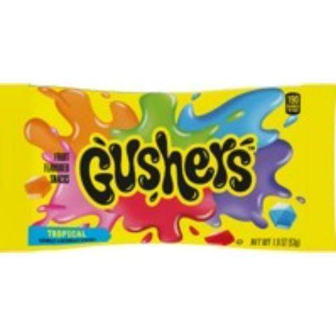 Gushers Tropical Chewy Juice Filled Candies, Fruit (1.9 oz)