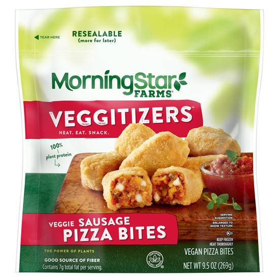Morningstar Farms Veggie Sausage Pizza Bites