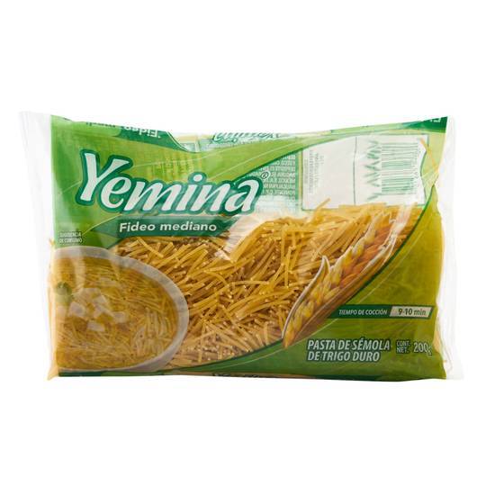 Yemina Pasta Fideo Mediano 200g