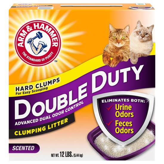 Arm & Hammer Double Duty Scented Clumping Litter (12 lbs)