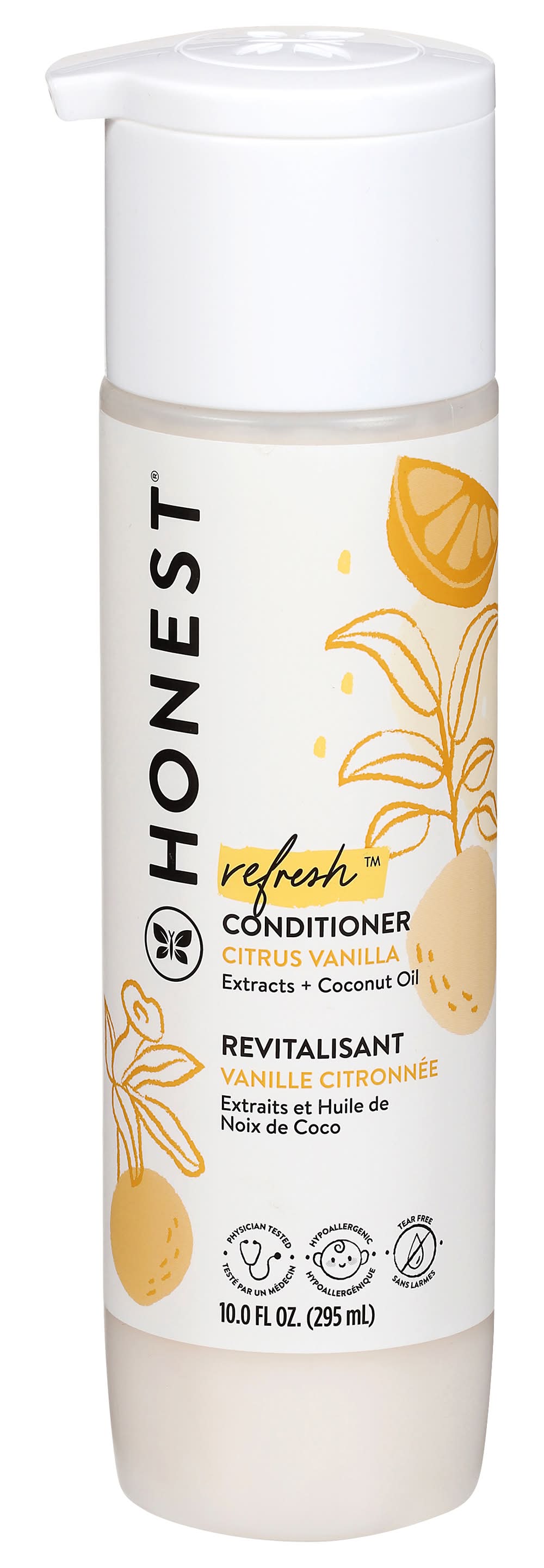 The Honest Company Refresh Hair Conditioner, Citrus Vanilla (10 fl oz)