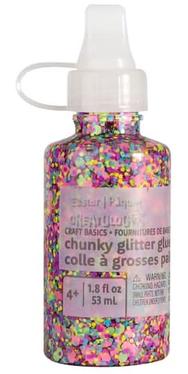Creatology Easter Chunky Glitter Glue, Pastel Mix