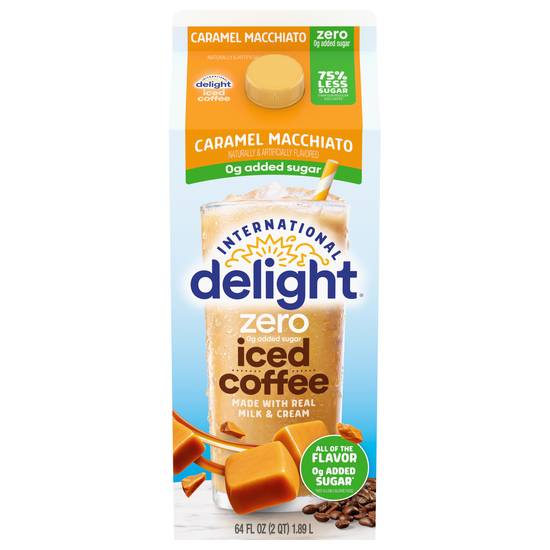 International Delight Light Caramel Macchiato Iced Coffee (1/2 gal)