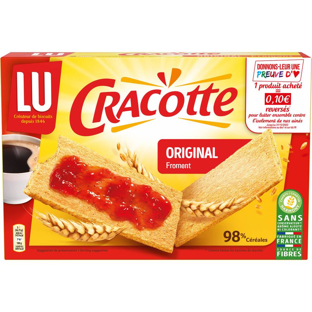 Lu - Cracotte original (froment )