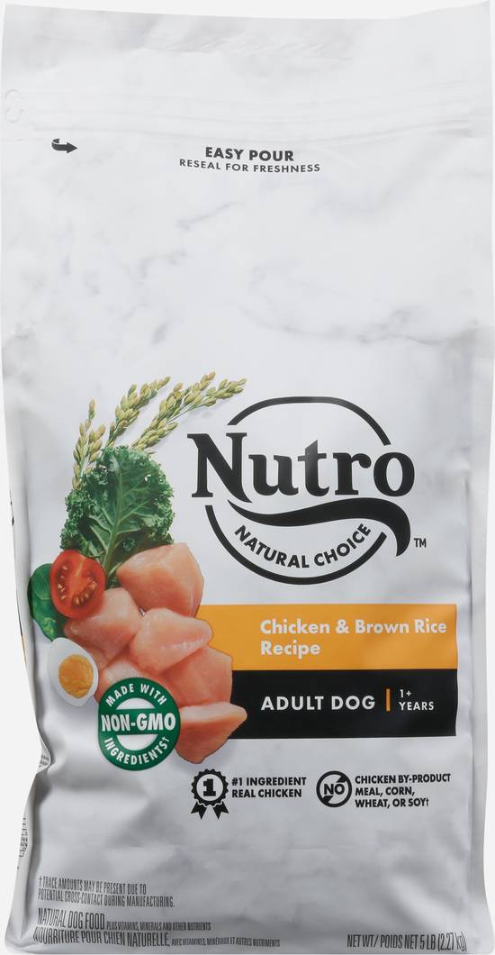 Nutro Natural Choice Chicken & Brown Rice Recipe Adult Dog Food