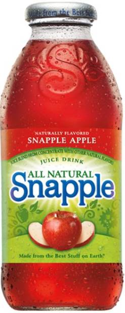 Snapple - Apple Juice - 24/16 oz glass bottles (1X24|1 Unit per Case)