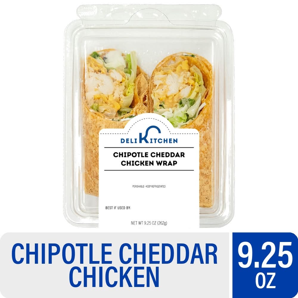 Deli Kitchen Chipotle Cheddar Chicken Wrap (9.25 oz)