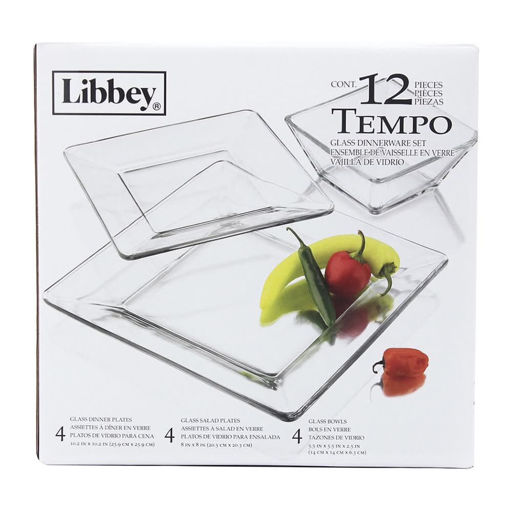 Libbey · Vajilla cristalería tempo