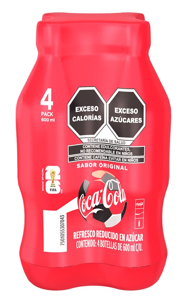 Coca-Cola · Refresco original (4 x 600 ml)