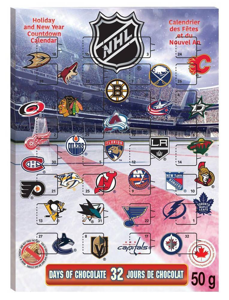 Nhl chocolat (75 g) - advent calendar with chocolates (1 unit)