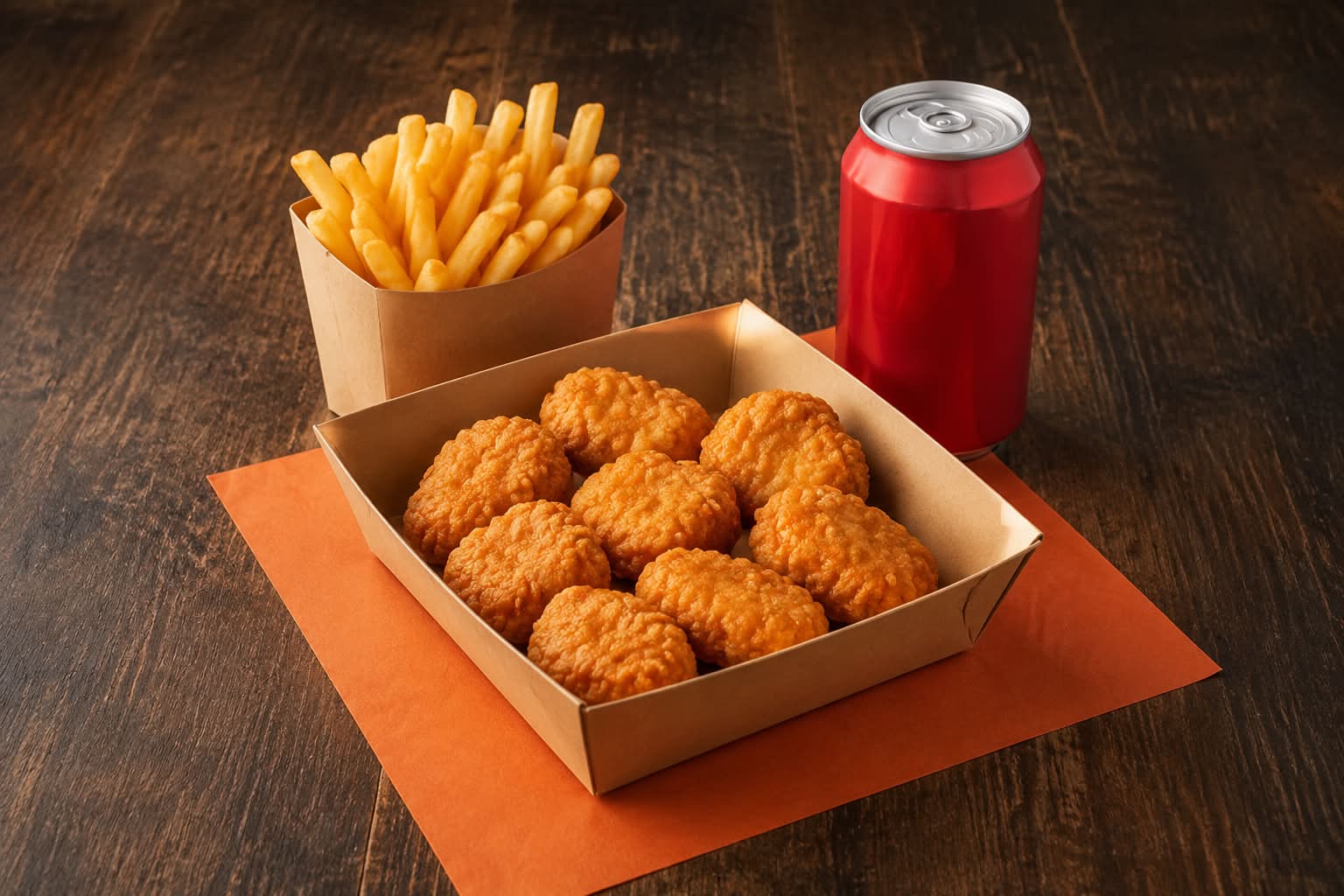MENU SOLO NUGGETS X5🍗🍟🥤