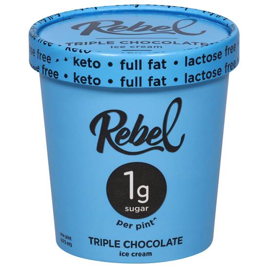 Rebel Triple Chocolate Ice Cream