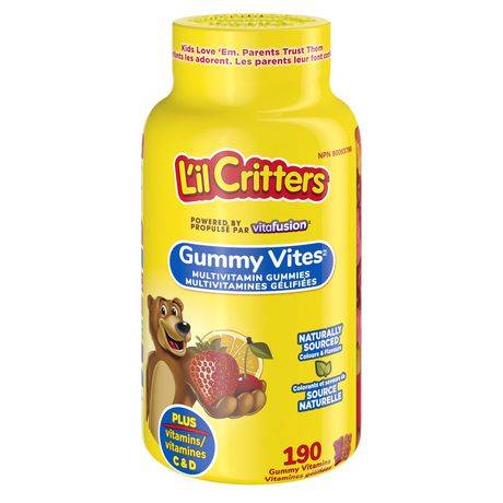 L'il Critters Gummyvites Complete Multivitamin Gummies (280 g, 190 ct)