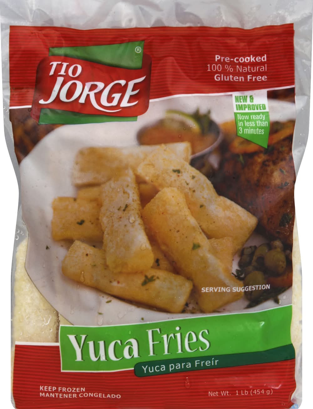 Tio Jorge Yuca Fries (1 lbs)