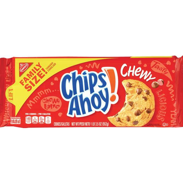 Nabisco Chips Ahoy! Chewy Chocolate Chip Cookies Family Size