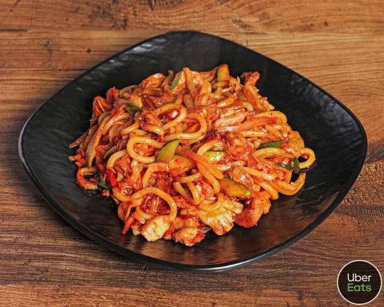 Spicy Chicken Fried Udon