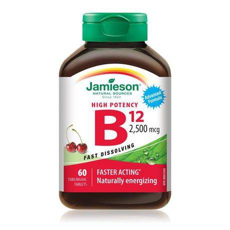 Jamieson Vitamin B12 2,500 Mcg (methylcobalamin) (450 g)