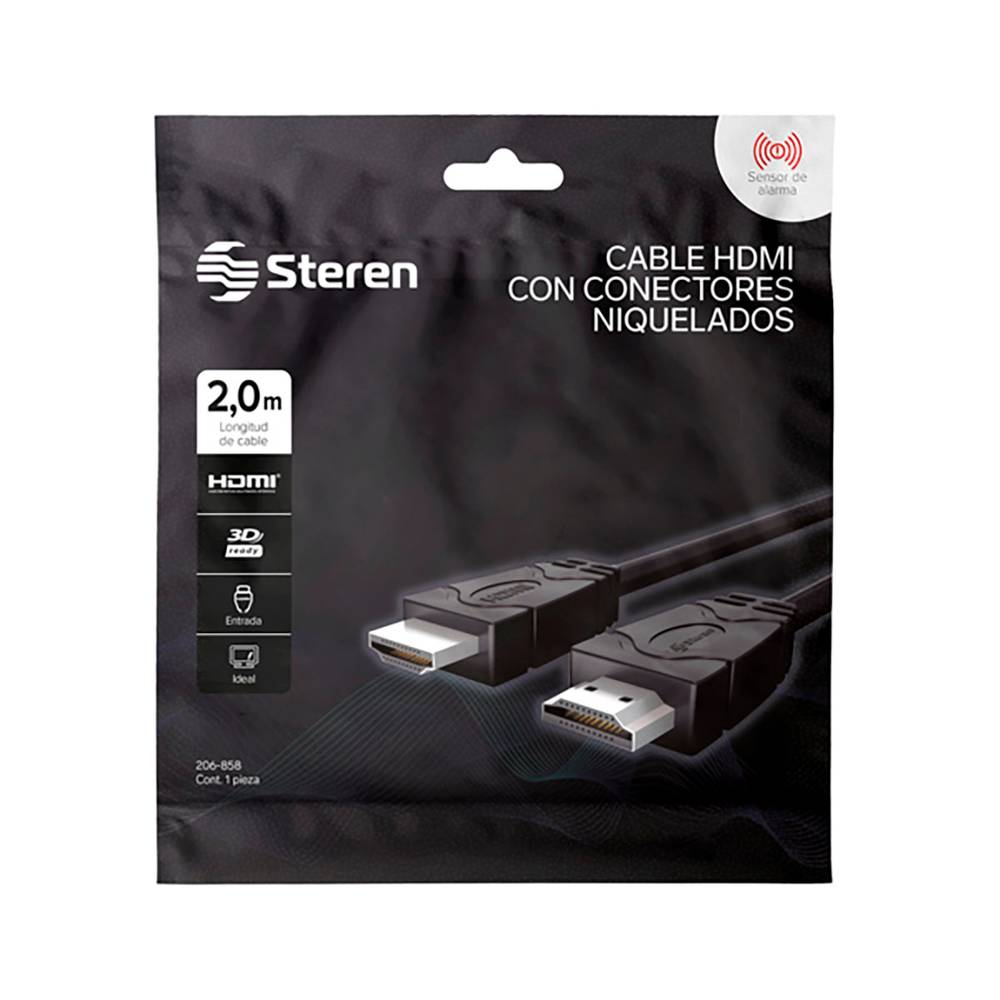 Steren cable hdmi (caja 1 pieza)