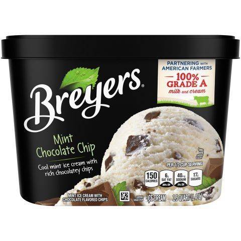 Breyers Mint Chocolate Chip 48oz