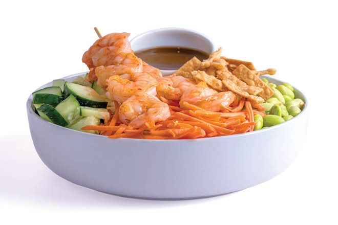 Sweet Chili Shrimp Bowl