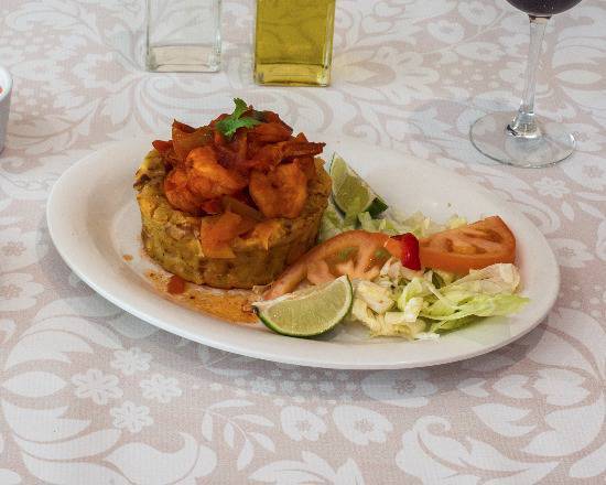 Mofongo de Camarones