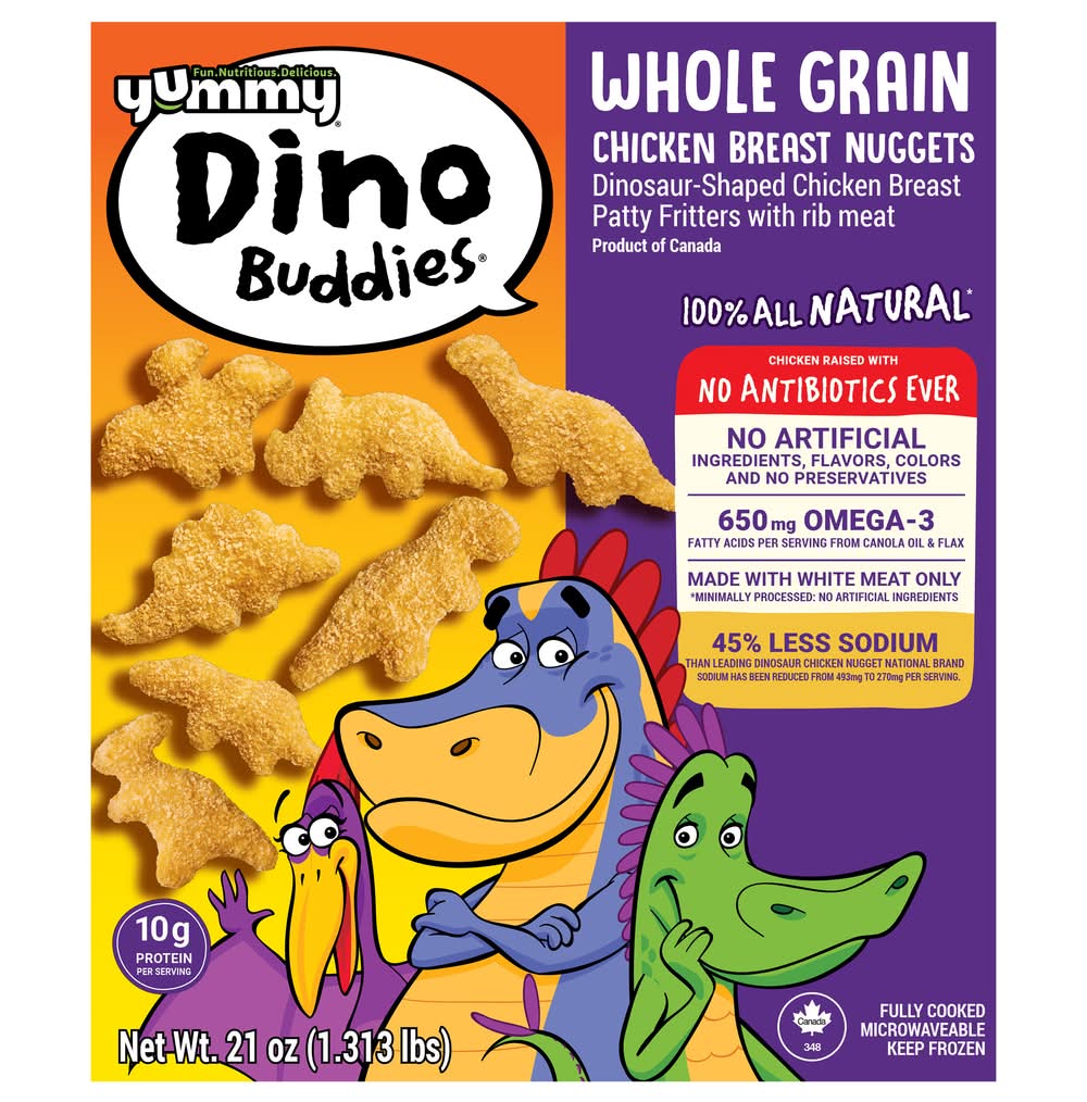 Yummy Whole Grain Chicken Breast Nuggets (21 oz)